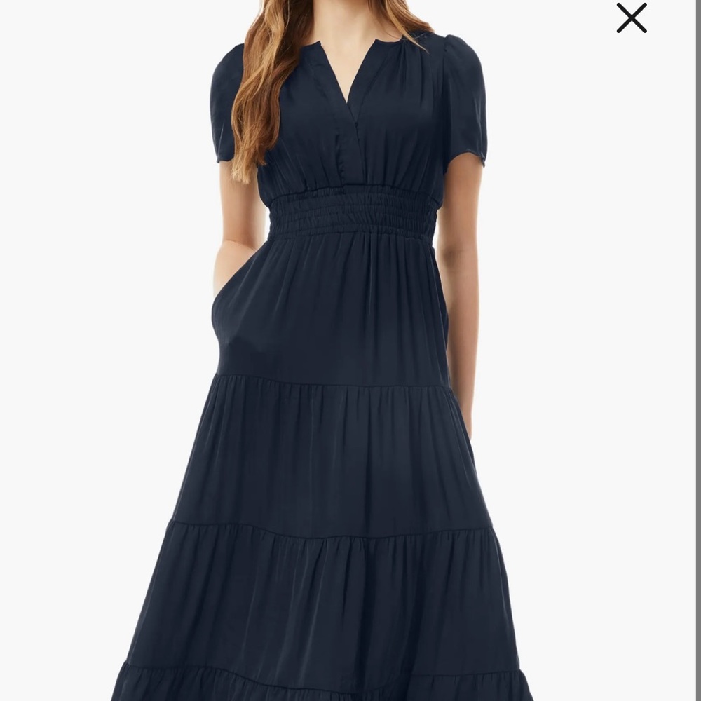 NWT- Rio Tiered Maxi Dress